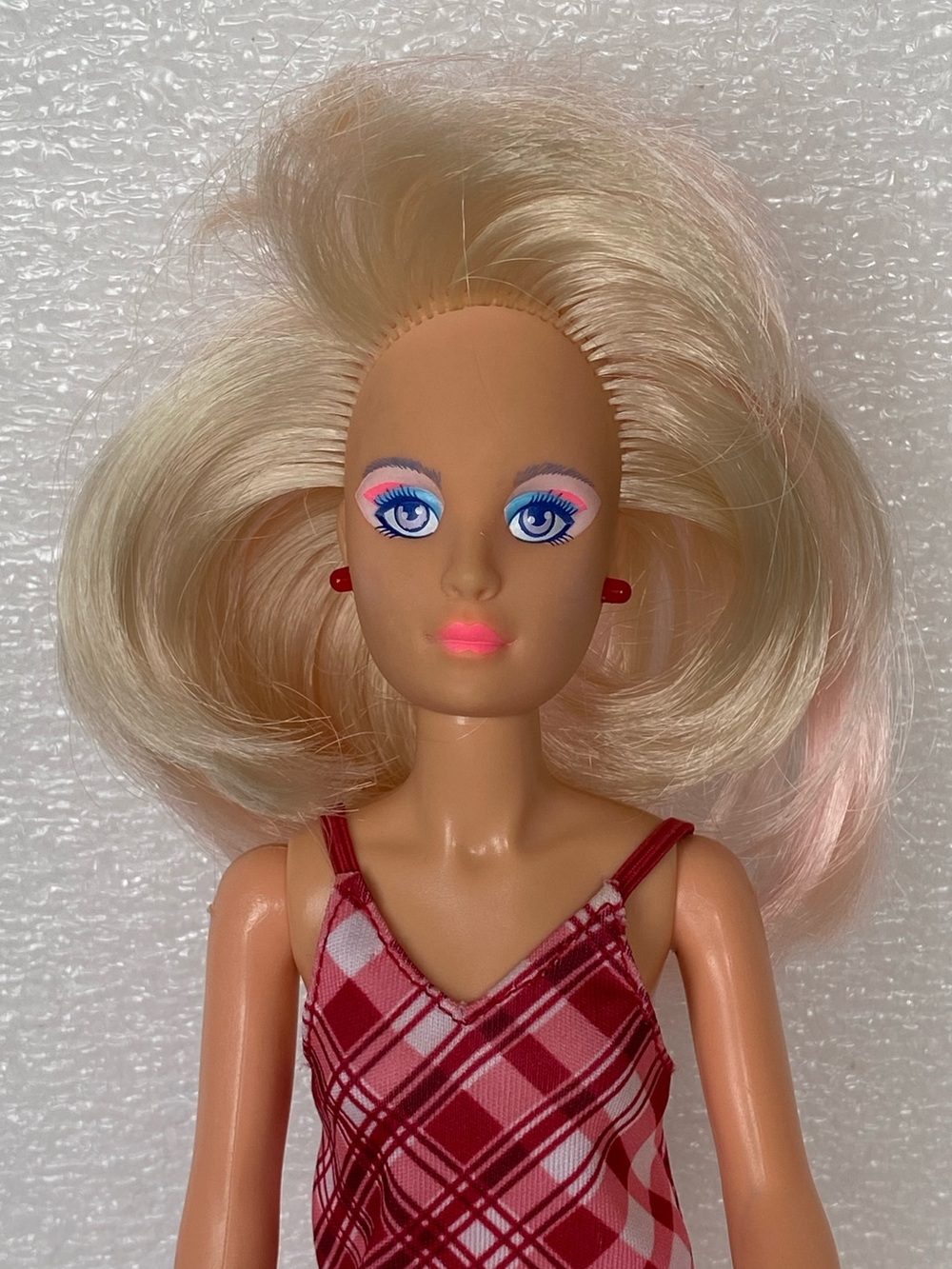 Vintage Hasbro 1985 JEM and the Holograms Jerrica Doll - Redressed